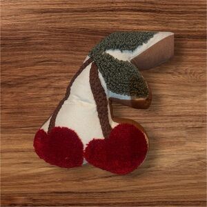 Cost Plus World Market Cherries Pillow indoor or outdoor